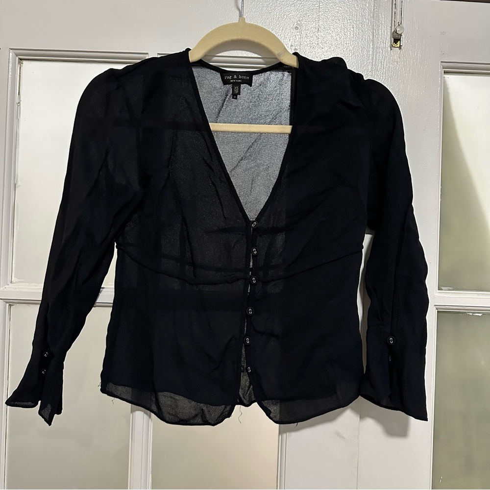 Rag & Bone Sheer Top